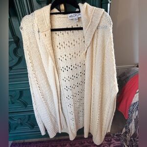 Wildfox Cozy Cream Knit Women's Sweater
